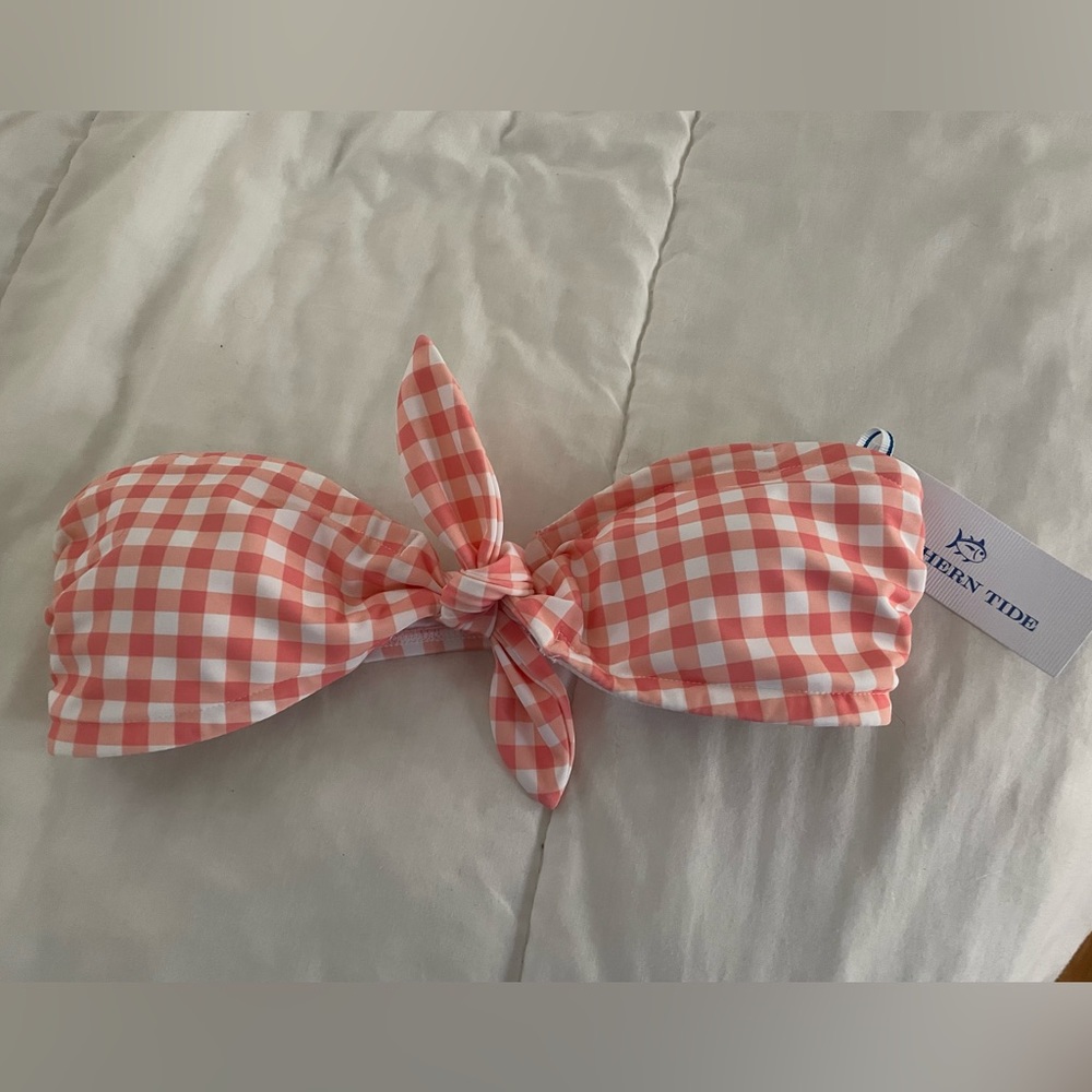 Southern Tide Gingham Top Size XS New with tags.
